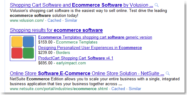 Google Product Search eCommerce Software